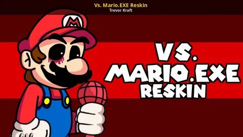 Vs. Mario.EXE Reskin Friday Night Funkin' Mods