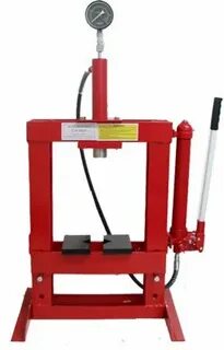 10 Ton Hydraulic Shop Press Floor Bench Top W/gauge