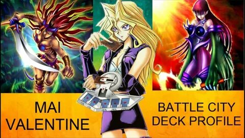 Yu-Gi-Oh! Character Deck Profile Mai Valentine Battle City P