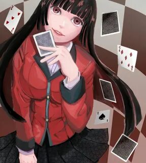 Kakegurui devianart yumeko jabami Gambar anime, Gambar