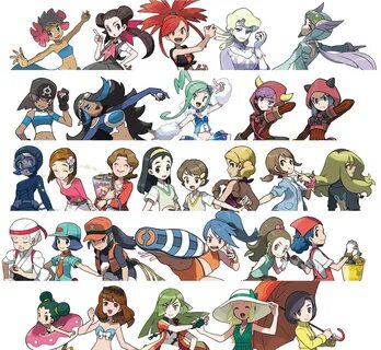 Pokemon Trainer Sprites Gen 1 - Diente Wallpaper