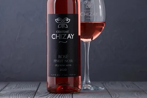 Rosé Pinot Noir dry wine - Chateau Chizay