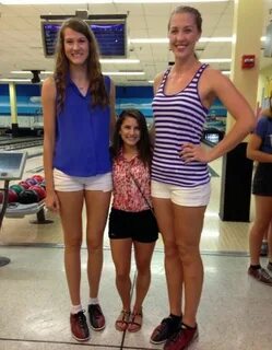 Height Comparison Tall Women - Female Height Comparison Pint