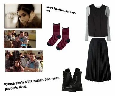"Janis Ian (Mean Girls)" by pastelkittyxx ❤ liked on Polyvor