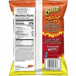 30 Hot Cheetos Nutrition Label - Label Design Ideas 2020