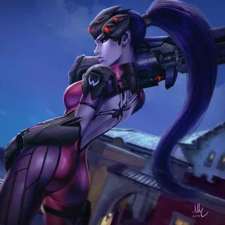 ArtStation - Widowmaker - Overwatch, Mirco Cabbia (Sciamano2