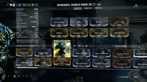 Rubico Build, is there a better option? Warframe Amino