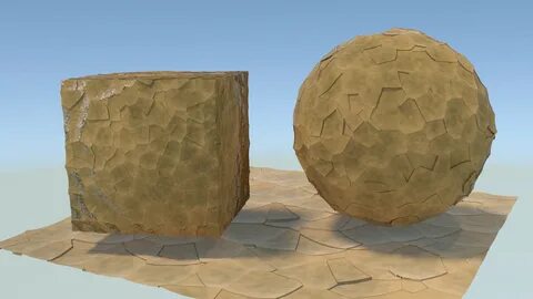 ArtStation - Dry Sand Material (procedural)