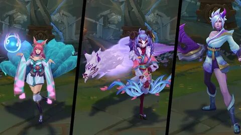 Spirit Blossom Ahri, Kindred, Riven and Cassiopeia - YouTube