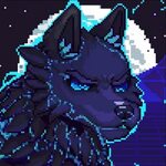Create meme "wolves anime, furry wolf, pixel arts" - Picture