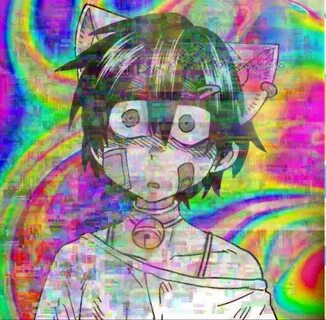 hooni glitch core. Aesthetic anime, Glitchcore anime, Kawaii