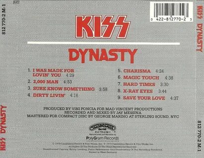 Kiss - Dynasty (1979) Re-up / AvaxHome