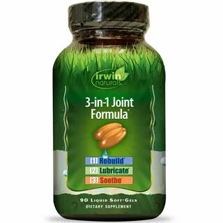 Irwin Naturals 3-in-1 Joint Formula Rebuild Lubricate Soothe