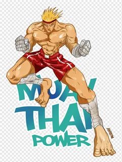 Ücretsiz indirin Muay Thai Anime Boks Dövüş sanatları Çizim,