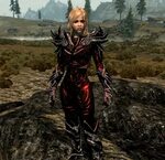 Re-texture of Daedric Female Armor Re-Imagined by Perraine a