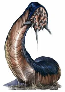 Giant Worm by DiegoGisbertLlorens on deviantART Creature con