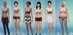 My Sims 4 Blog: 7 Corset Tops for Females by KiwiSims4