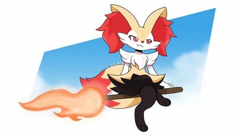 S E Λ L в Твиттере: "braixen go whoosh.