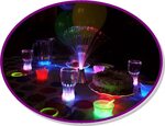 Glow Party Table Centerpieces - Party Clipart - Large Size P