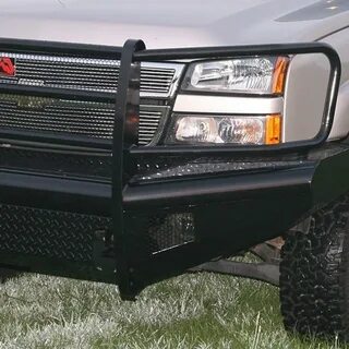 Fab Fours ® - Chevy Silverado 2007 Black Steel Full Width Bl