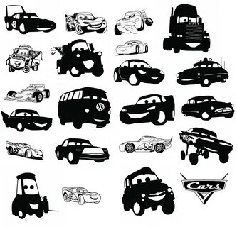Disney Cars svg,cut files,silhouette clipart,vinyl file Keyr