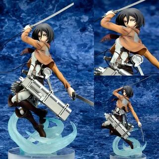 Attack On Titans Action Figure Mikasa Ackerman Attack Style 