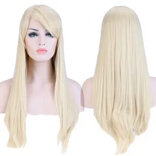 2016 New Fashion Women's 23" Thick Long Straight Bleach Blon