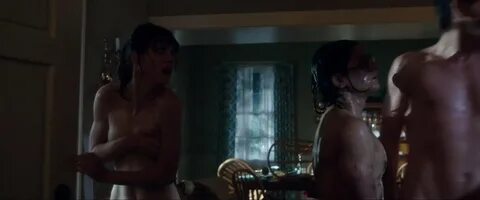 Nude and Wet Mackenzie Davis Showing Her Goodies in a Very S