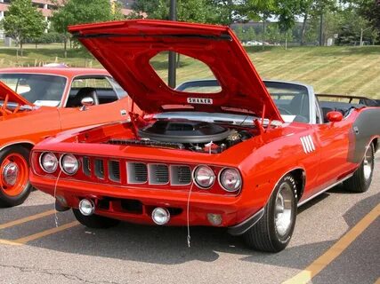 1971 Plymouth Hemi 'Cuda Convertible Plymouth muscle cars, M