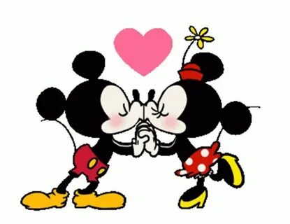 Kiss Minnie Mouse GIF - Kiss Minnie Mouse Mickey Mouse - Des