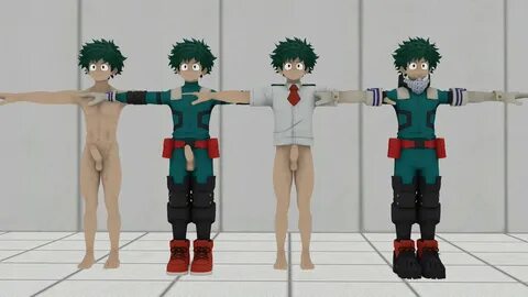 Izuku naked - free nude pictures, naked, photos, Yinyama 🔞 Commissions Clo...