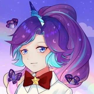 Cream Unicorn Cookie (Nebula Butterfly) Image #2988011 - Zer