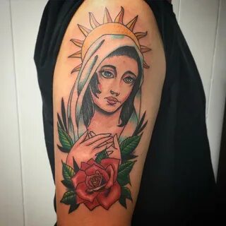 75+ Best Spiritual Virgin Mary Tattoo - Designs & Meanings (