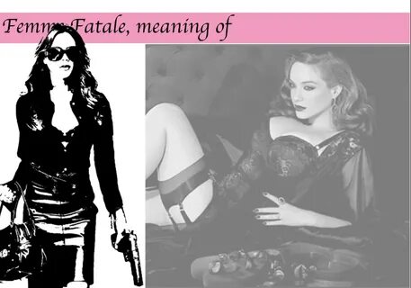 Femme Fatale, meaning of Galnet Wiki Fandom