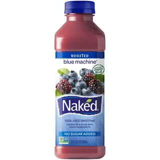 Naked Juice Boosted Smoothie, Blue Machine, 32 oz Bottle - W