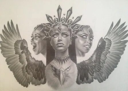 Finished drawing of Aaliyah aaliyahqueenofurbanpop... Africa