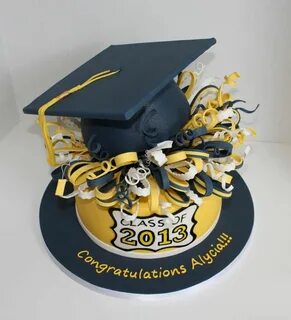 Topsy Turvy Graduation Cake Del Val 2013 Graduation cakes, G