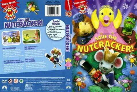 Wonder Pets Save The Nutcracker- TV DVD Scanned Covers - Won