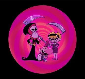 This was the "cover image" for the script for "Billy & Mandy