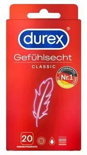 Купить Durex Gefühlsecht Classic 20 Kondome Sex intensiv hau