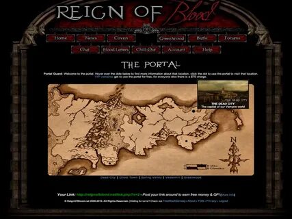 Reign Of Blood - Free to play Fantasy browser game