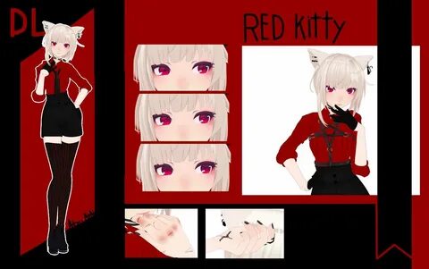 Red Kitty - VRChat Supported Avatar VRCMods