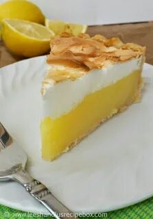 Leesh & Lu's Recipe Box: Lemon Meringue Pie Meringue pie rec