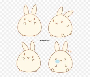 Chibi Bunny By Daieny - Chibi Bunny - Free Transparent PNG C