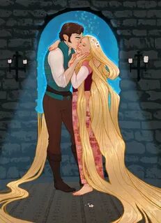 Tangled - Flynn and Rapunzel Fan Art (18857528) - Fanpop - P