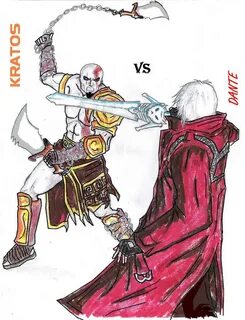 Kratos Vs Dante - Floss Papers