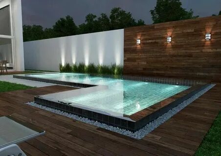 Pin de T Johnson em Piscine Piscinas modernas, Casas com pis