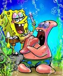 Patrick Star fucked orally by SpongeBob Hot Gay Comics