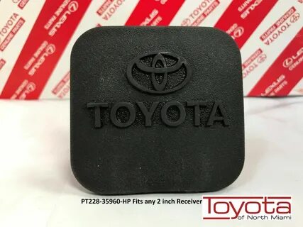2000 - 2017 OEM FACTORY TOYOTA TOW TRAILOR HITCH COVER PLUG 