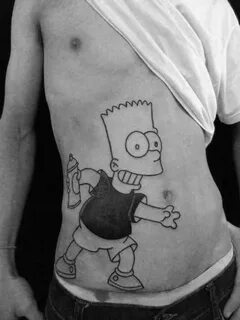 tattoo simpsons simpson manner ideen designs Simpsons tattoo